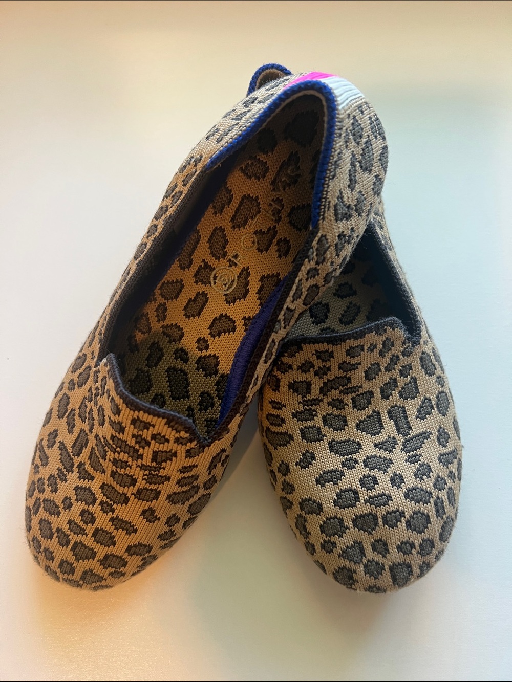 Rothy’s Kids Leopard Loafers